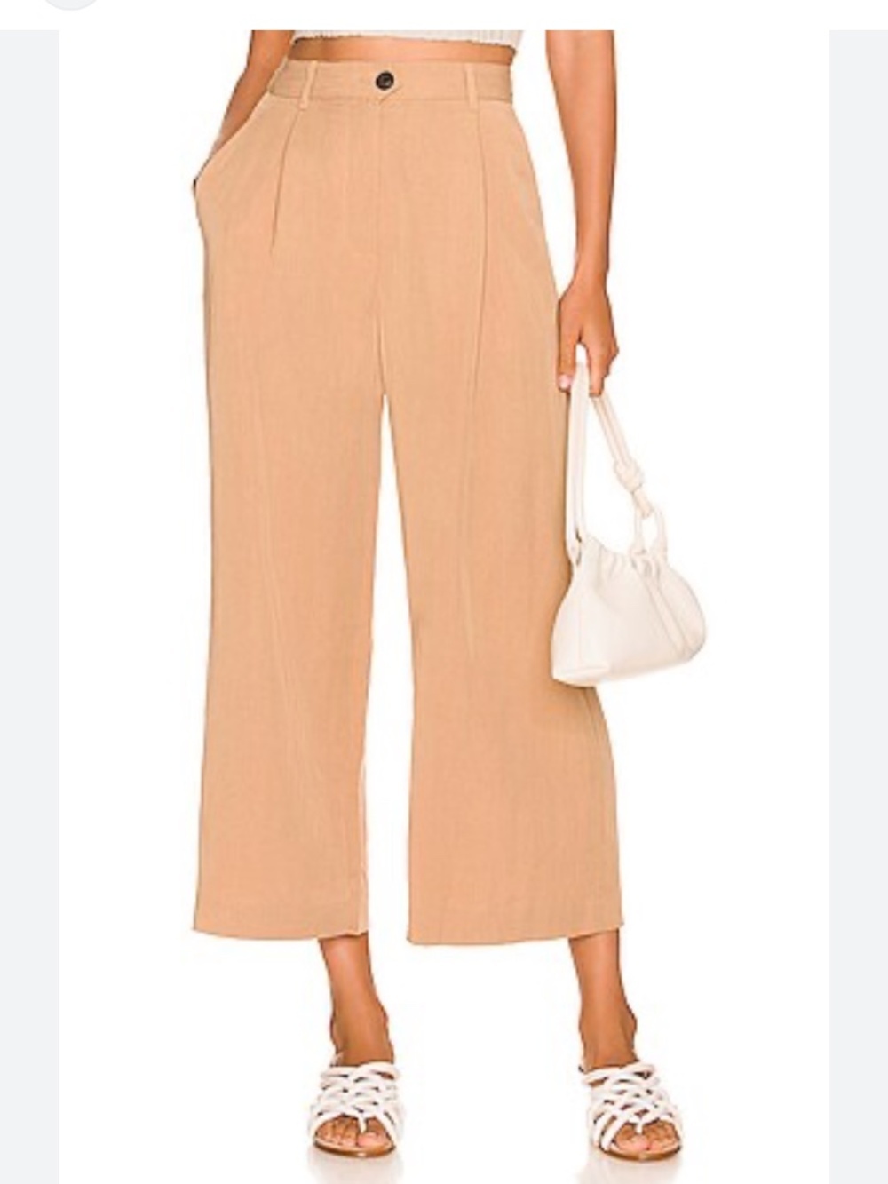 Rag & Bone Women’s Dark Khaki Ivy Culotte Cropped Pants 2